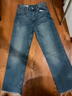 Zara TRF High-Rise Wide-Leg Jeans 6